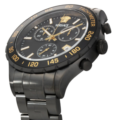 VERSACE VEPCA0624 Watch - Elegant Hellenium Design 2-Year Warranty Black Finish Stylish Timepiece (Image 2)