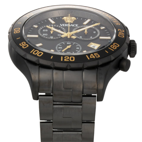 VERSACE VEPCA0624 Watch - Elegant Hellenium Design 2-Year Warranty Black Finish Stylish Timepiece (Image 3)