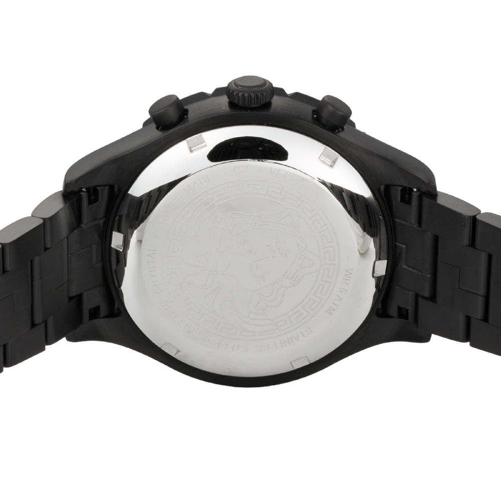 VERSACE VEPCA0624 Watch - Elegant Hellenium Design 2-Year Warranty Black Finish Stylish Timepiece (Image 5)