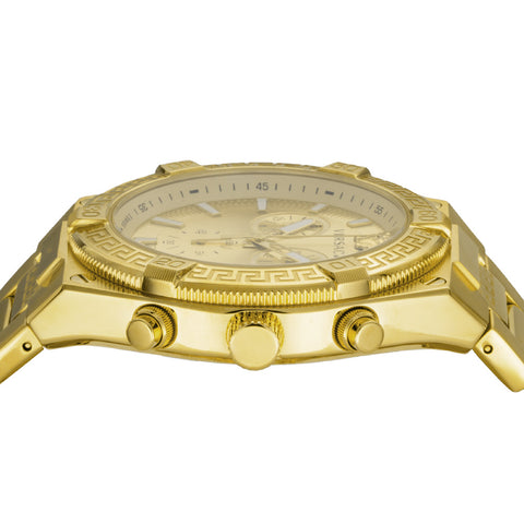 IPPO JAPAN WATCH VESO01424 Watch - Sporty Greca 2-Year Warranty Gold Stylish Design Durable Construction Water-Resistant (Ima