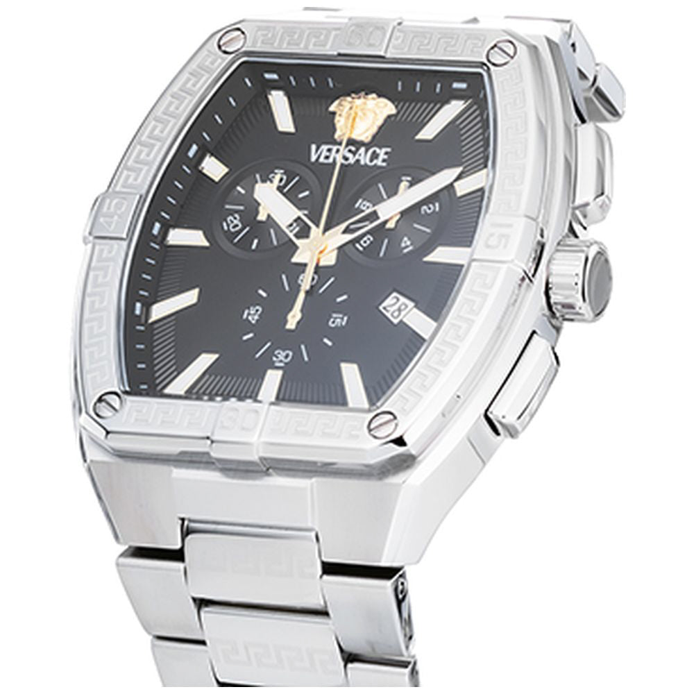 IPPO JAPAN WATCH VESP01125 Watch - Sporty Tonneau Greca 2-Year Warranty Black Stylish Design Durable Build Water Resistant (I
