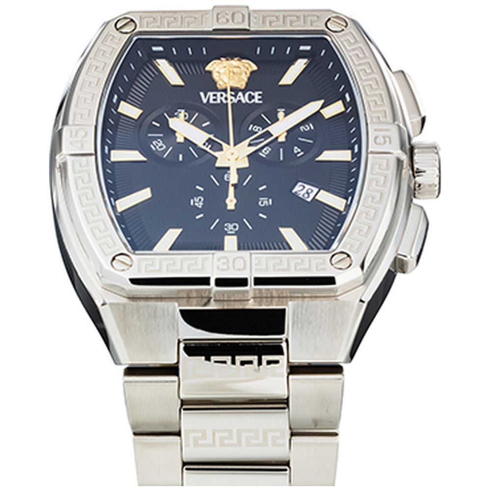 IPPO JAPAN WATCH VESP01125 Watch - Sporty Tonneau Greca 2-Year Warranty Black Stylish Design Durable Build Water Resistant (I