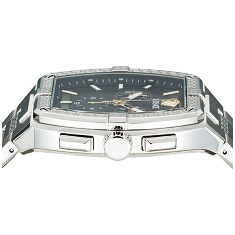 IPPO JAPAN WATCH VESP01125 Watch - Sporty Tonneau Greca 2-Year Warranty Black Stylish Design Durable Build Water Resistant (I