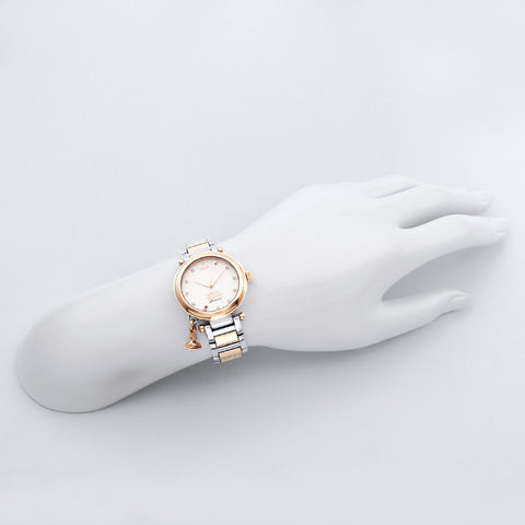 VV006SLRS ORBDIAMOND Elegant Design Swiss Movement Water Resistant Stainless Steel Band