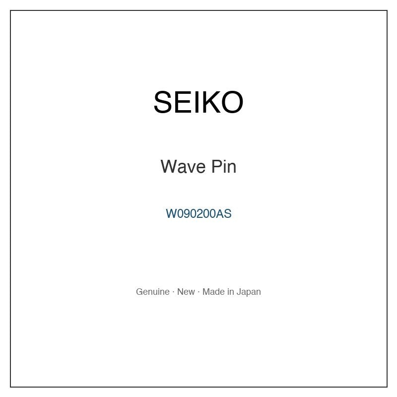SEIKO W090200AS Watch Parts