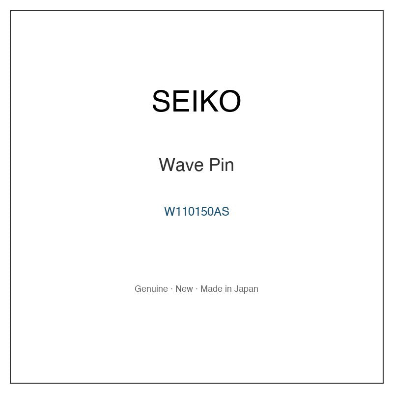 SEIKO W110150AS Watch Parts