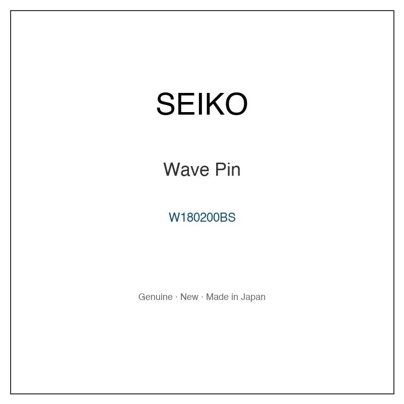SEIKO W180200BS Watch Parts