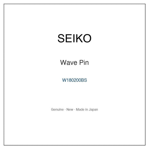 SEIKO W180200BS Watch Parts