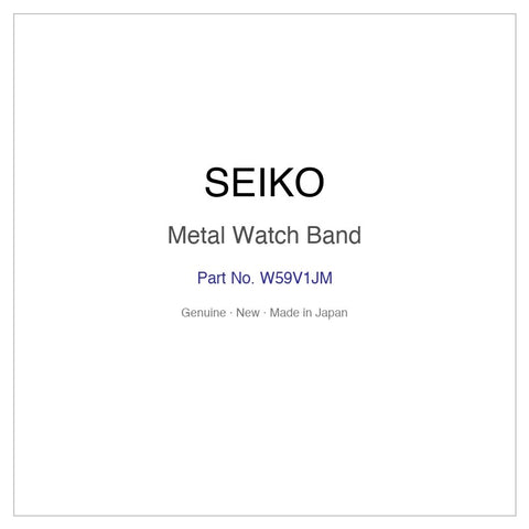 SEIKO W59V1JM Metal Watch Band for SZER092 and More Models