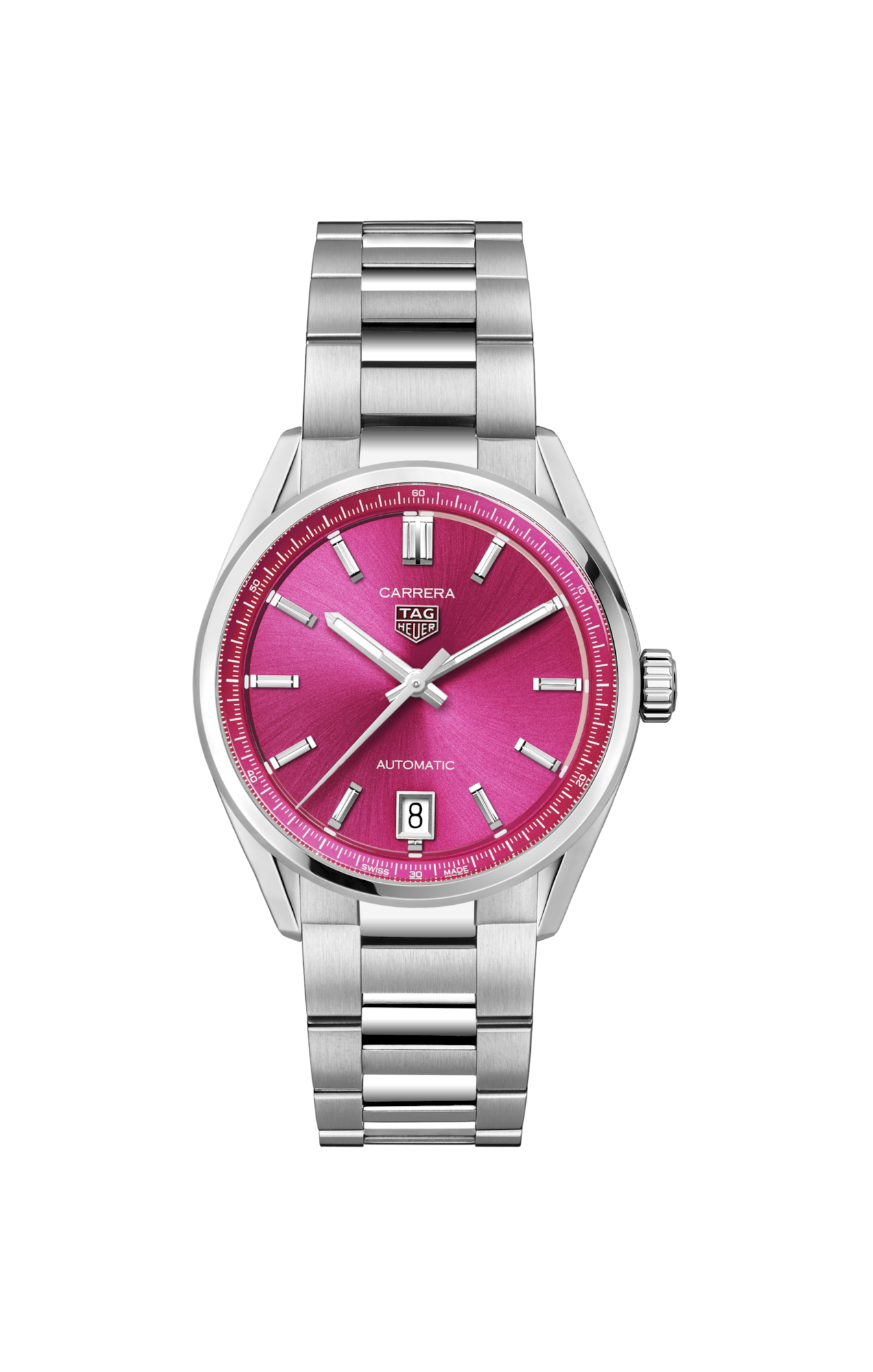 TAG Heuer WBN2313.BA0001 Watch - Swiss Automatic Movement Sapphire Crystal Stainless Steel Case Water Resistant (Image 5)