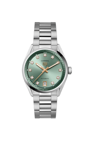 TAG Heuer WBN2317.BA0001 Watch - Elegant Stainless Steel Chronograph Sapphire Crystal Water Resistant 100m (Image 2)