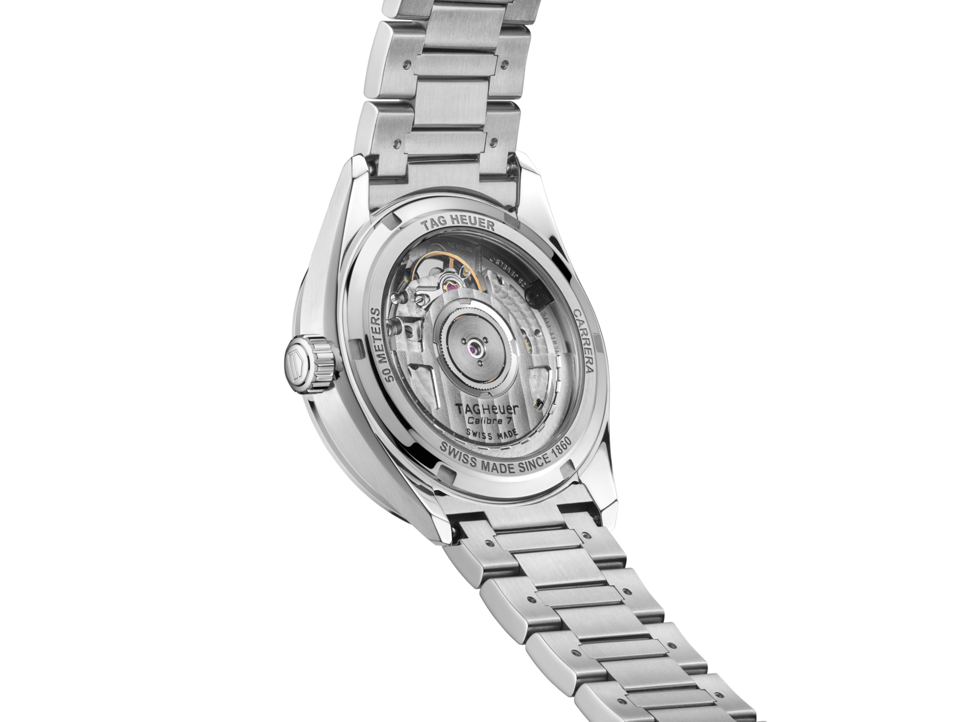 TAG Heuer WBN2319.BA0001 Watch - Automatic Movement Stainless Steel Case Sapphire Crystal Water Resistant 300m (Image 3)