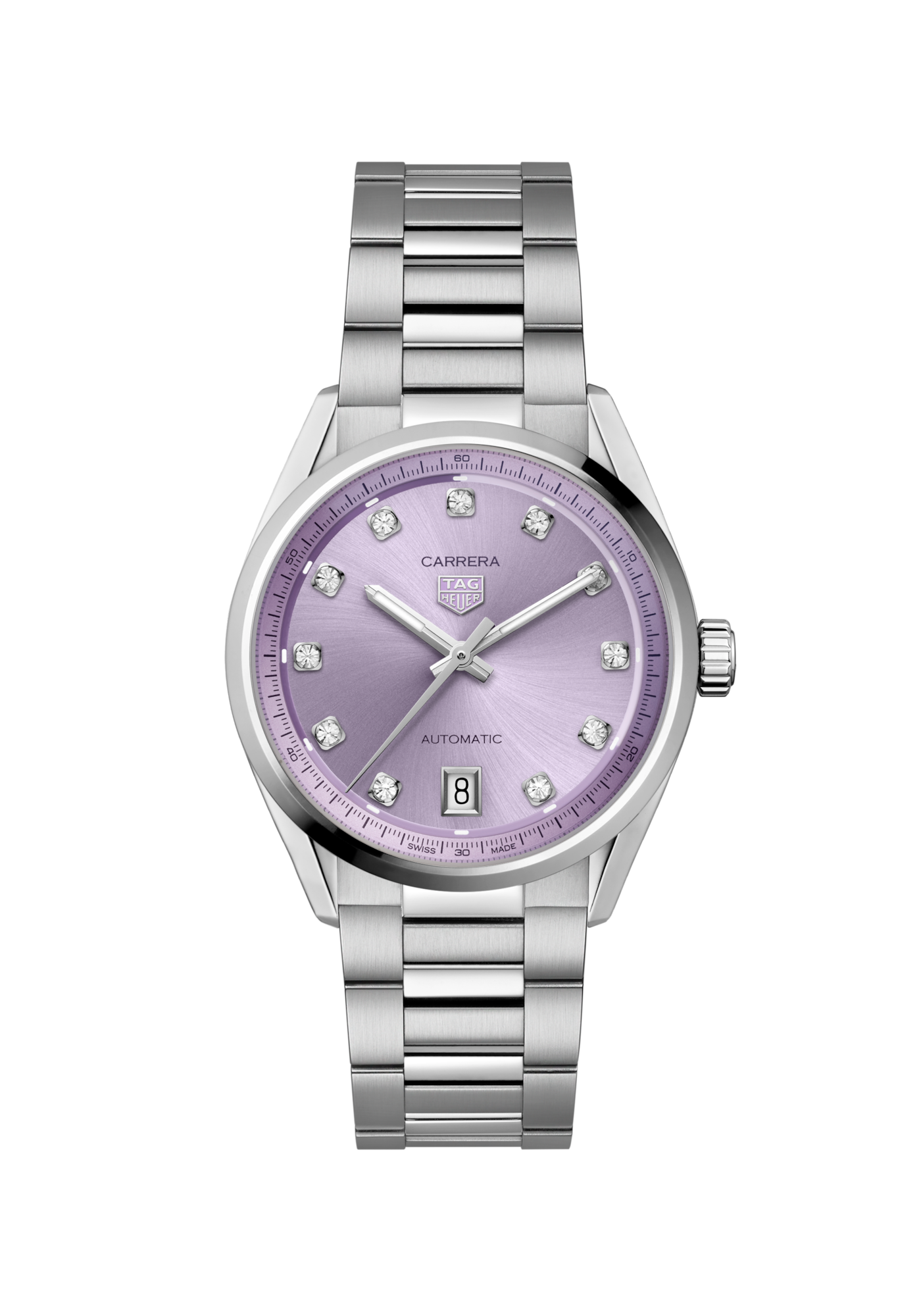 TAG Heuer WBN2319.BA0001 Watch - Automatic Movement Stainless Steel Case Sapphire Crystal Water Resistant 300m (Image 6)