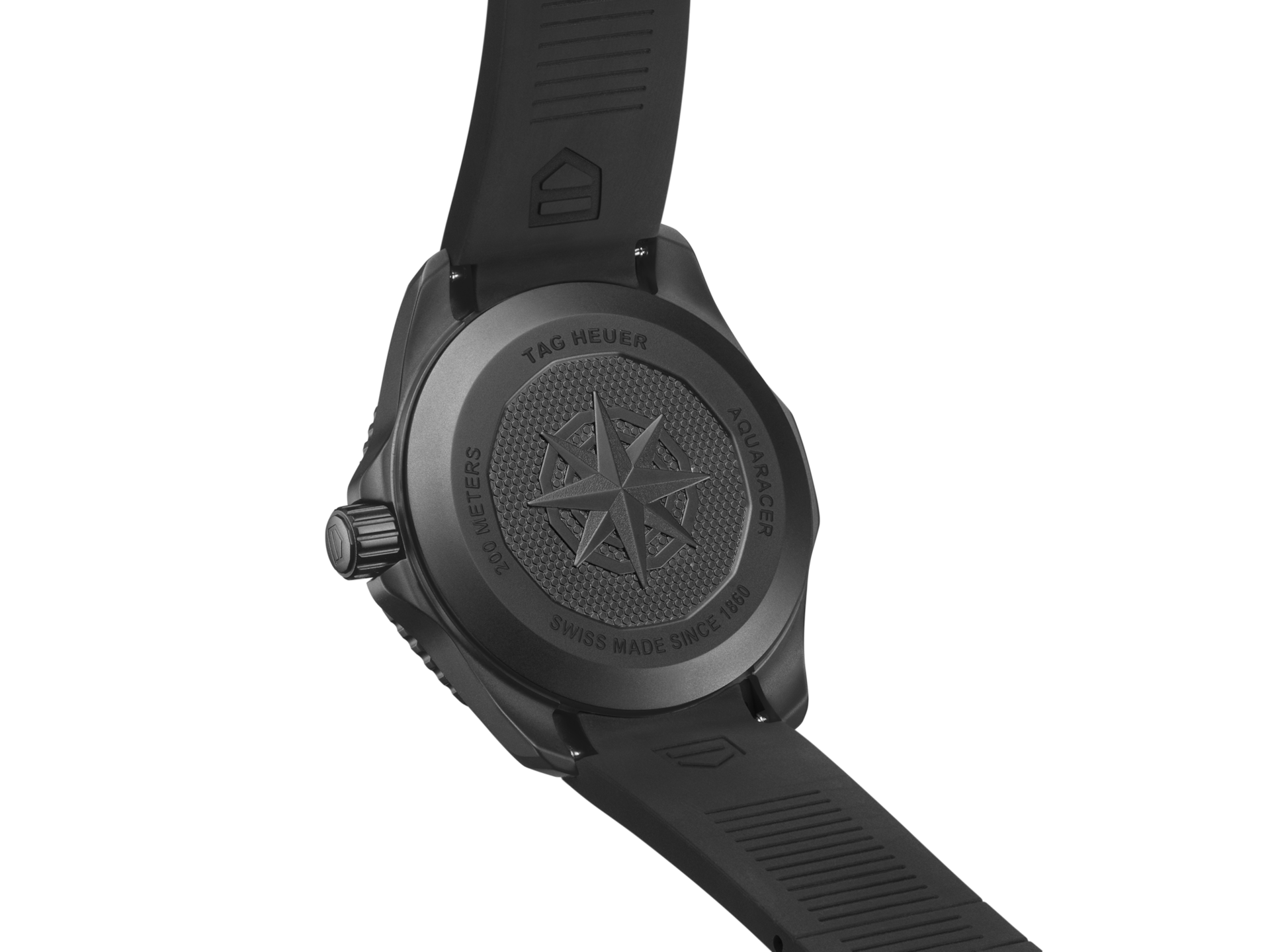 TAG Heuer WBP1112.FT6199 Watch - Professional Dive Watch 300m Water Resistance Quartz Movement Rubber Strap (Image 2)