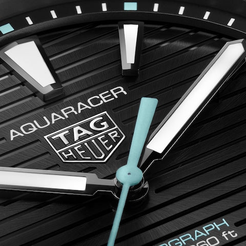 TAG Heuer WBP1112.FT6199 Watch - Professional Dive Watch 300m Water Resistance Quartz Movement Rubber Strap