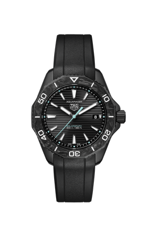 TAG Heuer WBP1112.FT6199 Watch - Professional Dive Watch 300m Water Resistance Quartz Movement Rubber Strap (Image 5)