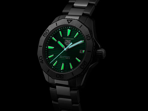 TAG Heuer WBP1115.BA0000 Watch - Professional Diving Watch 300m Water Resistance Swiss Automatic Movement Sapphire Crystal