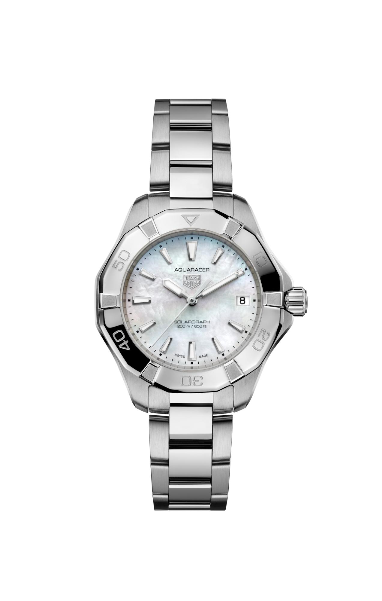 TAG Heuer WBP1312.BA0005 Watch - Swiss Automatic Movement 300m Water Resistance Sapphire Crystal Stainless Steel Bracelet (Im