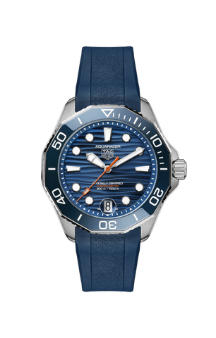 TAG Heuer WBP5111.FT6259 Watch - Swiss Quartz Movement Water Resistant 300m Black Rubber Strap Stylish Design