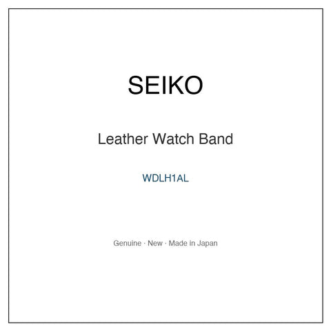 SEIKO WDLH1AL Watch Parts