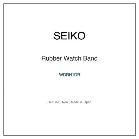 SEIKO WDRH1DR Watch Parts