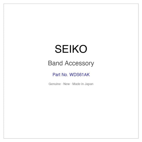 SEIKO WDS61AK Band Accessory for SZEV014 SZQV010 SZQV014 and More Models