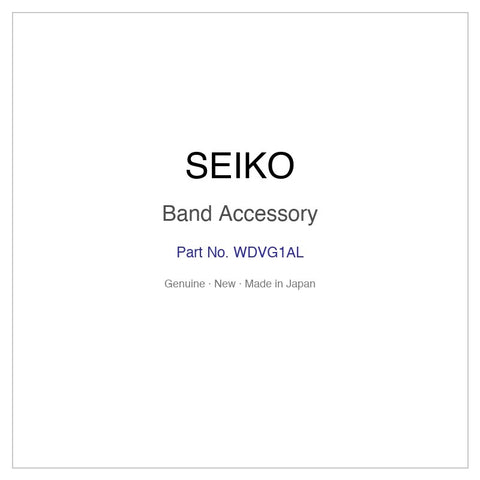 SEIKO WDVG1AL Band Accessory for SZER063 and More Models