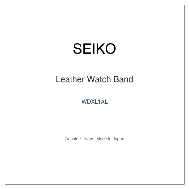 SEIKO WDXL1AL Watch Parts