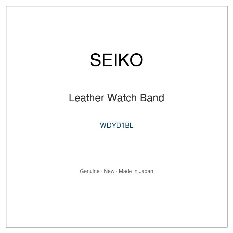 SEIKO WDYD1BL Watch Parts