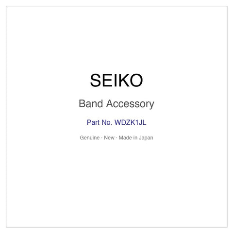 SEIKO WDZK1JL Band Accessory for SZSF009 and More Models