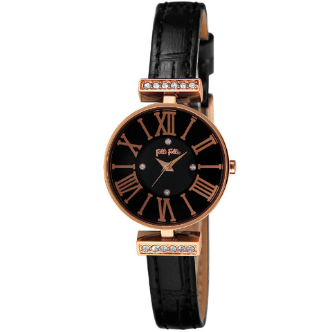 WF13B014SSKBK Dynasty Stylish Design Water Resistant Stainless Steel Band Quartz Movement