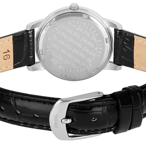 WF15T032SPWBK Matchpoint Stylish Design Water Resistant Quartz Movement Durable Stainless Steel Band