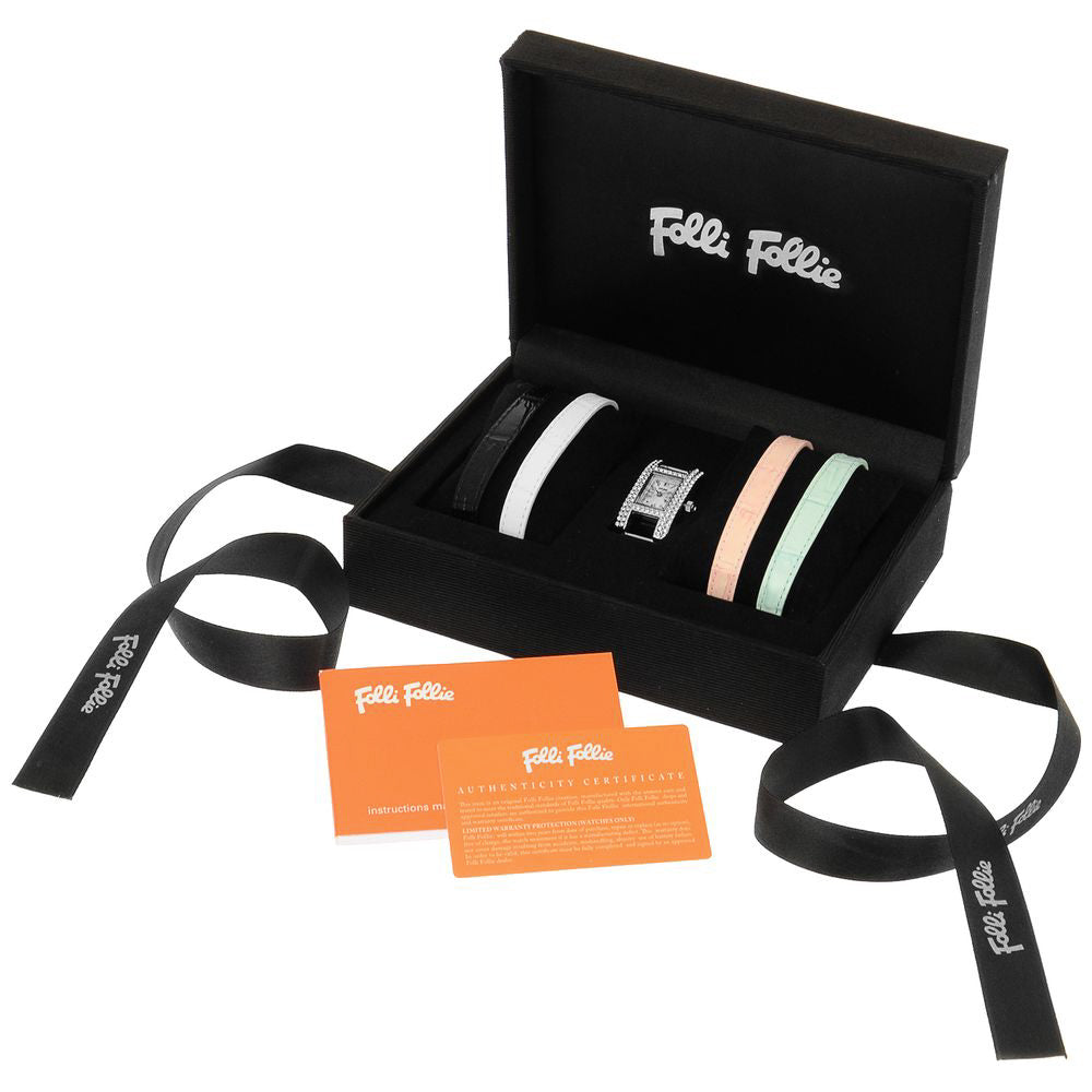 FOLLI FOLLIE WF5T082SPSSLVBKWHLBP Watch (Image 5)