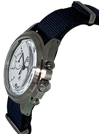 MIL07SV/WH Royal Air Force Chronograph Stylish Design Water Resistant Quartz Movement Durable Stainless Steel