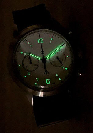 MIL07SV/WH Royal Air Force Chronograph Stylish Design Water Resistant Quartz Movement Durable Stainless Steel