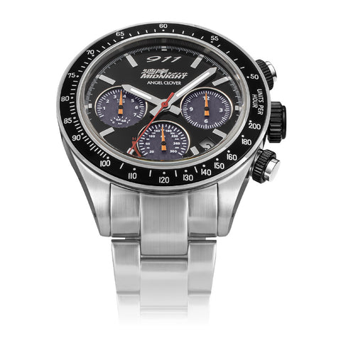 Angel Clover WM40-BK Wangan Midnight Collaboration Blackbird Model 1 Year Warranty Stylish Design Water Resistant