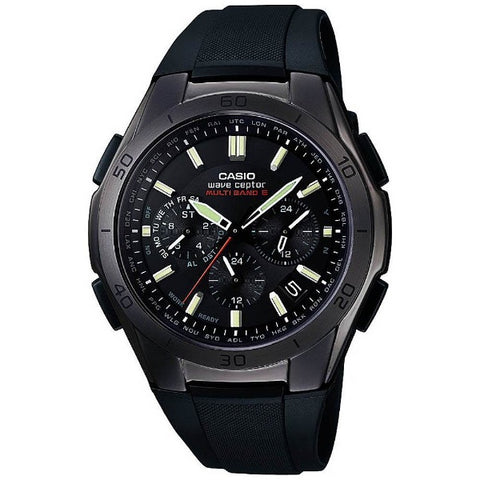 Casio Men's Wave Ceptor Solar Radio Chronograph WVQ-M410B-1AJF
