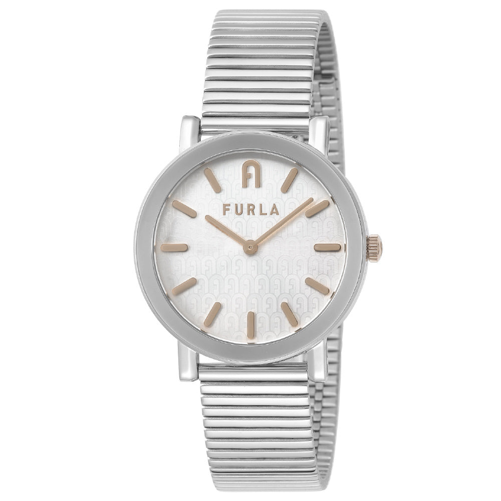 IPPO JAPAN WATCH WW00003007L1 Watch - FURLA MINIMAL SHAPE Silver 2-Year Warranty Elegant Design Lightweight Stylish