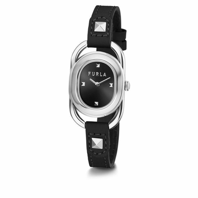 FURLA WW00008001L1 Watch - Stylish Black Studded Index with 2 Year Warranty for Timeless Elegance and Durability (Image 2)