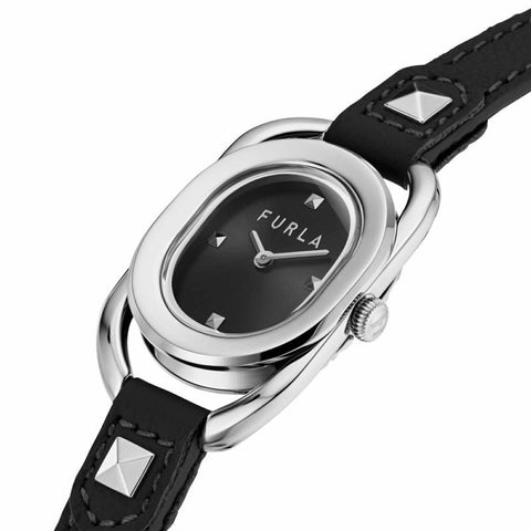 FURLA WW00008001L1 Watch - Stylish Black Studded Index with 2 Year Warranty for Timeless Elegance and Durability (Image 3)