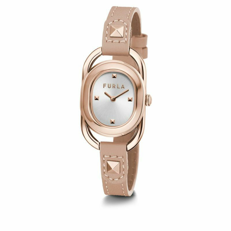 FURLA WW00008003L3 Watch - Stylish Silver Design 2-Year Warranty Elegant Studded Index Watch (Image 2)