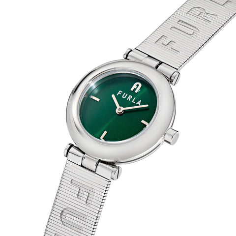 IPPO JAPAN WATCH WW00015027L1 Watch - FURLA PIUMA Silver 2-Year Warranty Elegant Design Water Resistant Stylish Timepiece (Im