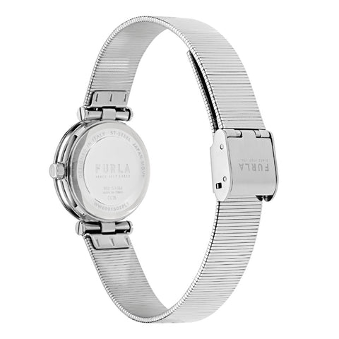 IPPO JAPAN WATCH WW00015027L1 Watch - FURLA PIUMA Silver 2-Year Warranty Elegant Design Water Resistant Stylish Timepiece (Im