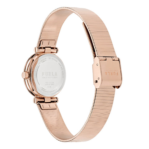 IPPO JAPAN WATCH WW00015029L3 Watch - FURLA PIUMA Elegant Pink Gold Finish 2-Year Warranty Stylish Design Water Resistant (Im