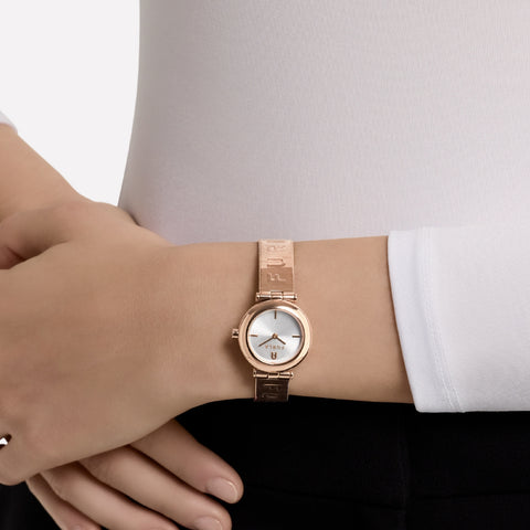 IPPO JAPAN WATCH WW00015029L3 Watch - FURLA PIUMA Elegant Pink Gold Finish 2-Year Warranty Stylish Design Water Resistant (Im