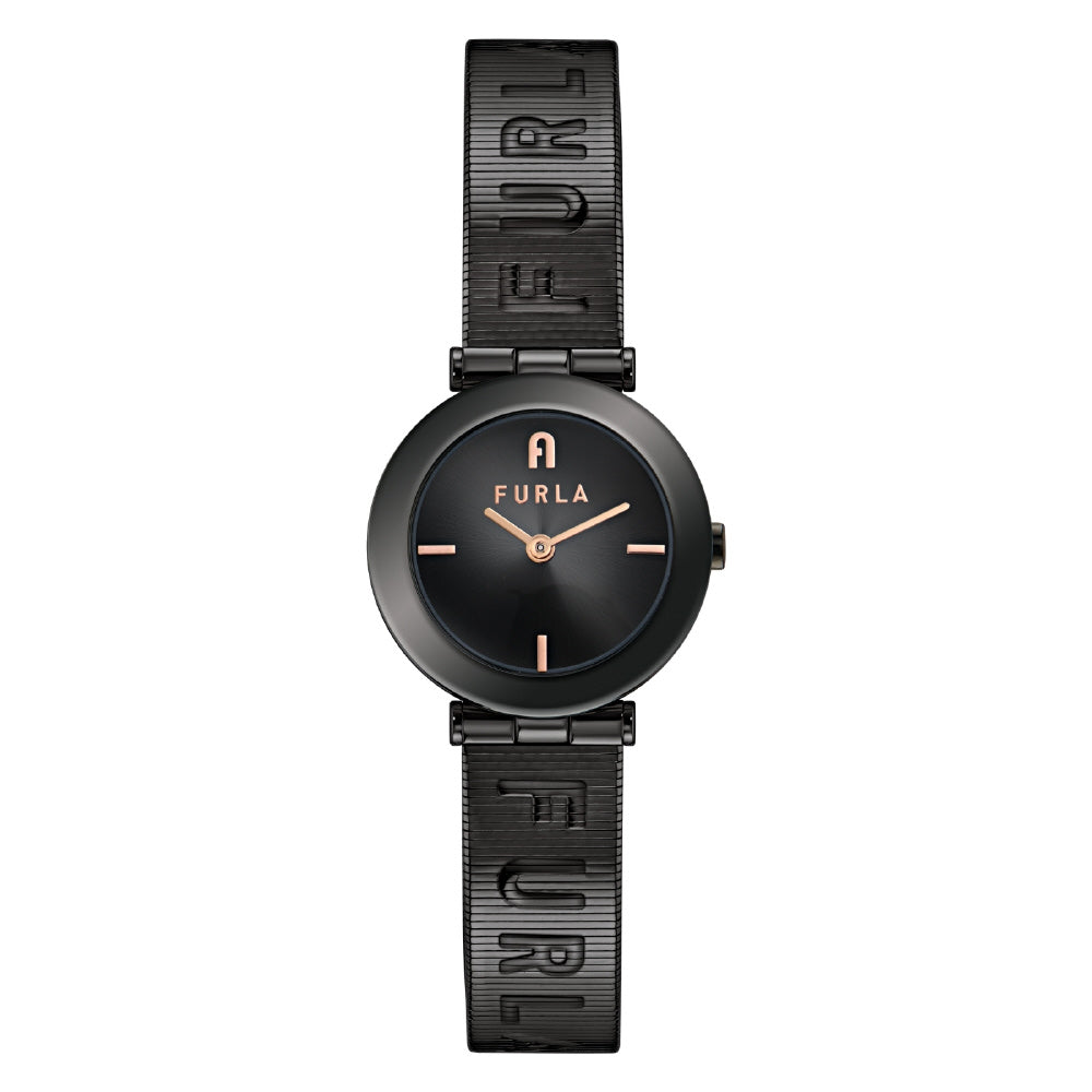 IPPO JAPAN WATCH WW00015030L7 Watch - FURLA PIUMA Stylish Black Watch 2-Year Warranty Elegant Design Water Resistant