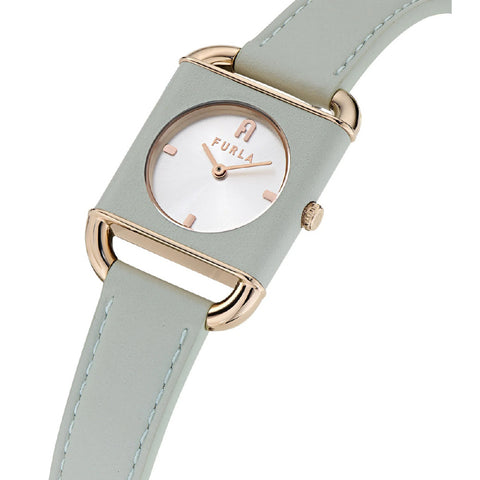 WW00017021L3 FURLA ARCO SQUARE Silver Elegant Design 2-Year Warranty Authentic Quality