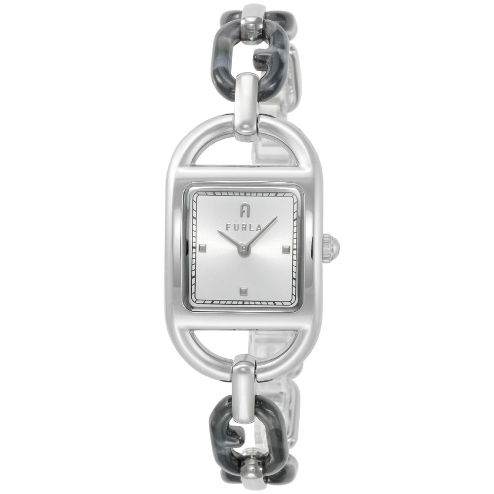 IPPO JAPAN WATCH WW00026001L1 Watch - FURLA CHAIN SQUARE Silver 2-Year Warranty Authentic Luxury Design Stylish Accessory