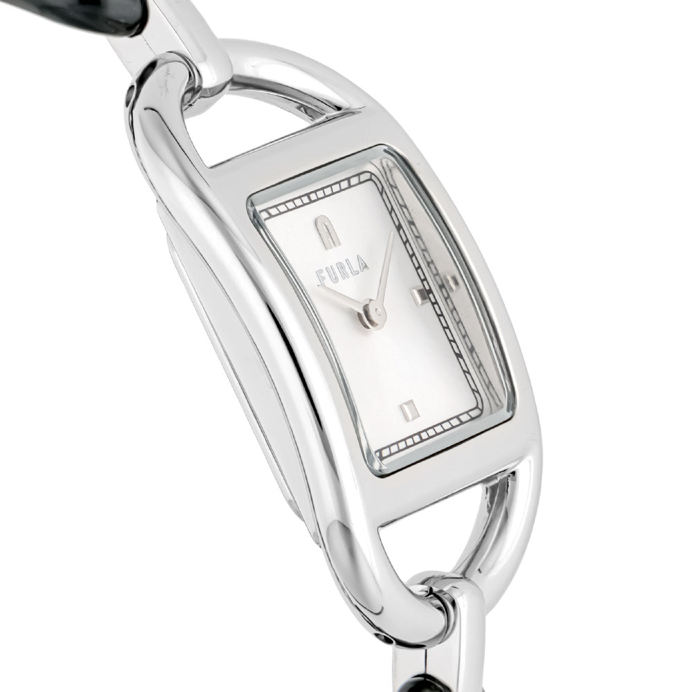 IPPO JAPAN WATCH WW00026001L1 Watch - FURLA CHAIN SQUARE Silver 2-Year Warranty Authentic Luxury Design Stylish Accessory (Im