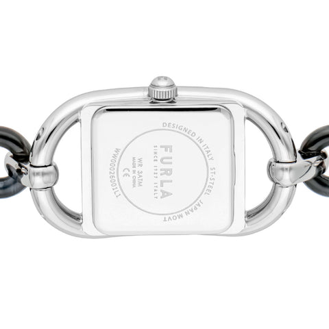 IPPO JAPAN WATCH WW00026001L1 Watch - FURLA CHAIN SQUARE Silver 2-Year Warranty Authentic Luxury Design Stylish Accessory (Im
